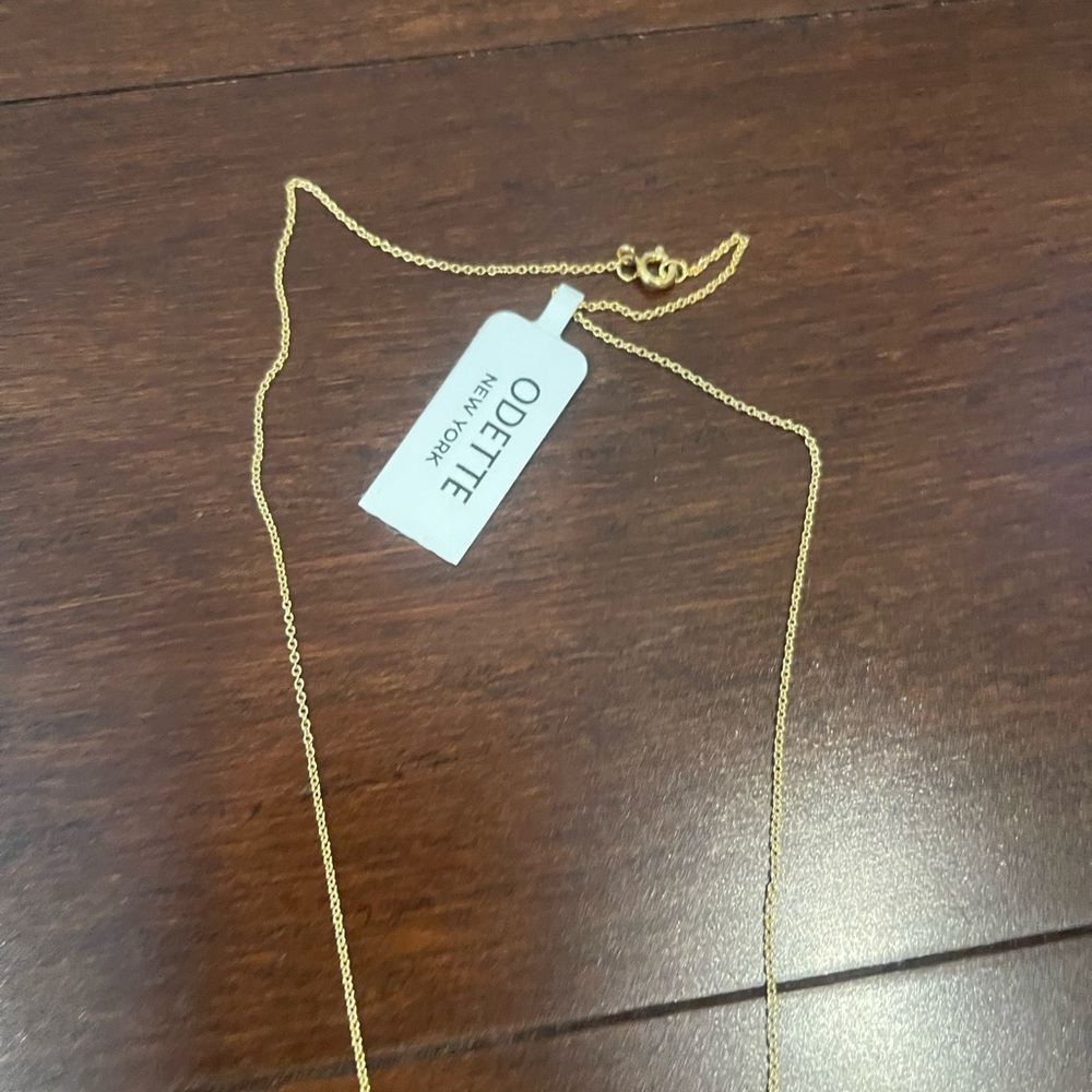 nwt Odette New York rib Necklace - Picture 4 of 7